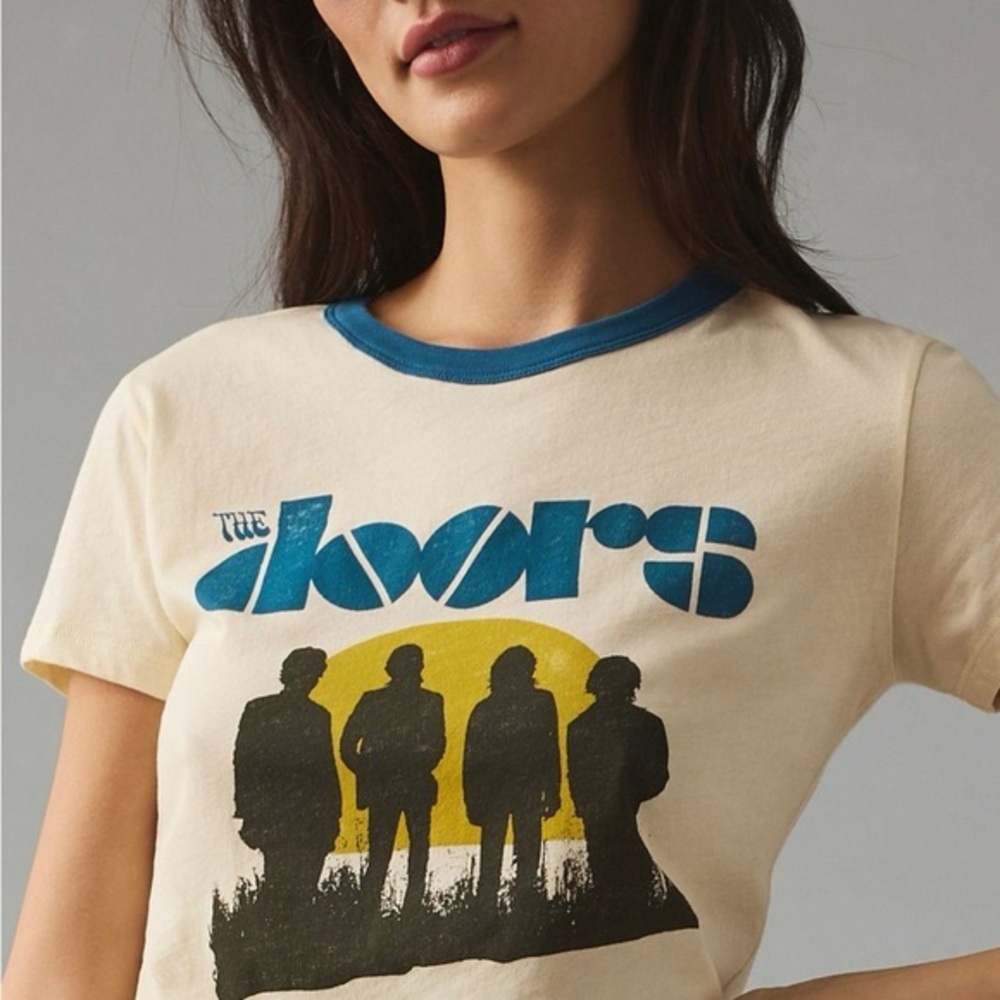 DOORS T-shirt by Let Luv for Anthro
